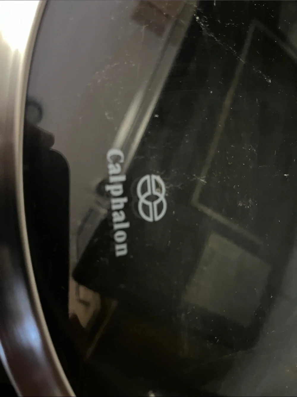 Calphalon Clear Glass Cookware Lid with Silver Stainless Handle